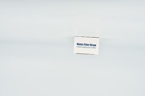 paille filtre eau de survie "filtre eau defe 2000l: ultra efficace contre 99,9% des bactéries pour randonnée & camping"