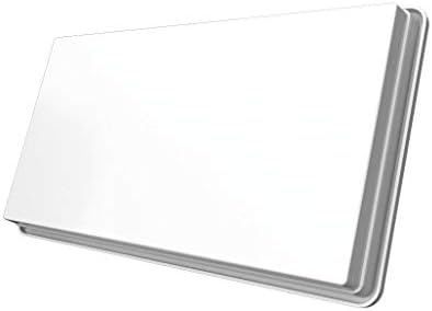 antenne satellite portable "parabole slimsat sa62 strong avec lnb twin pour 2 utilisateurs compatible astra/hotbird, fixable sur mur, balcon ou mât blanc"