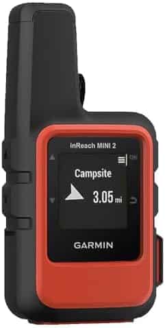 communicateurs satellites "mini communicateur satellite garmin inreach 2 compact et léger, idéal pour randonnée orange"