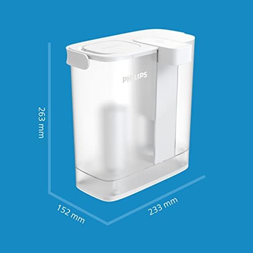 purificateur eau "filtre à eau instantané philips 3l carafe rechargeable usb c"