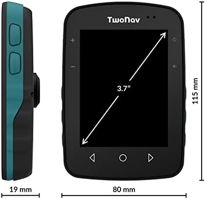 gps de randonnée "gps twonav terra 2023: leader des gps pour vtt, randonnée & montagne Écran 3,7'' + cartes offertes"