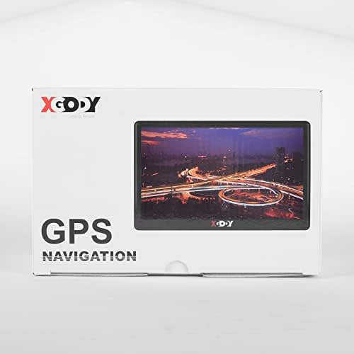 gps haut de gamme "xgody gps 7" poids lourds & voitures: mises à jour gratuites à vie, cartes 2024 france/europe"