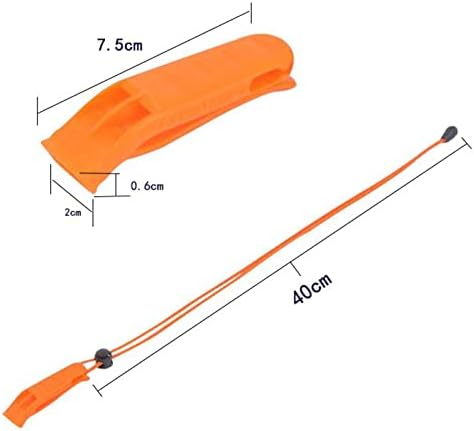 sifflet de survie "sifflet de survie jinpojun 2pc signalisation secours pour randonnée et trekking"