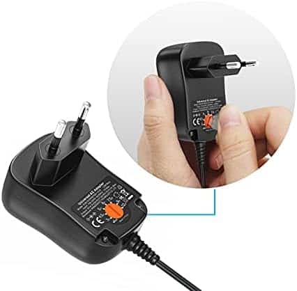 chargeur universel pour appareils de survie "adaptateur polyvalent ac 12w ultra puissant pour Électroniques et téléphones portables compatible ordinateur, tv, audio, led et cctv"