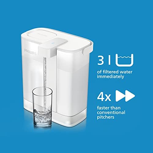 purificateur eau "filtre à eau instantané philips 3l carafe rechargeable usb c"
