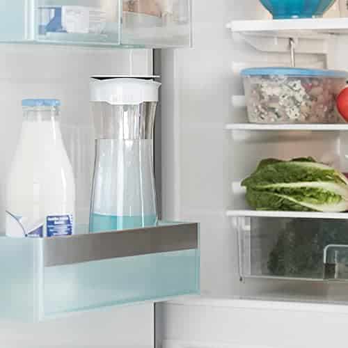 bouteille purificatrice dʼeau "bouteille filtrante brita blanche graphite, anti chlore & plomb, pour eau pure, bpa free + 1 filtre microdisc offert"