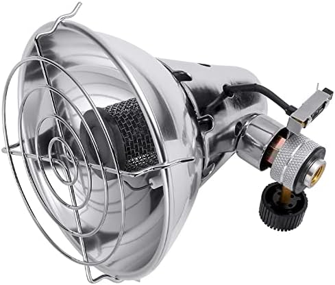 chauffage portable de tente "mini chauffage gaz portable bilbear : idéal pour camping, randonnée et pêche hivernale réchauffeur extérieur convection"