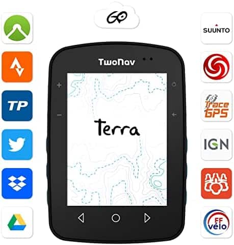 gps de randonnée "gps twonav terra 2023: leader des gps pour vtt, randonnée & montagne Écran 3,7'' + cartes offertes"