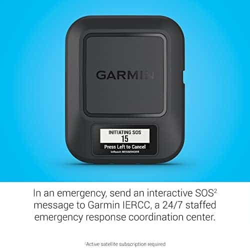 communicateurs satellites "communicateur satellite garmin inreach® portatif: messagerie mondiale bidirectionnelle"
