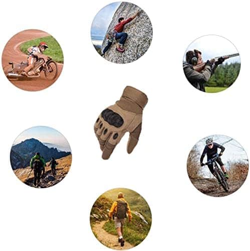 vêtements de survie spécialisés "gants tactiques militaires hommes pour moto, paintball, vtt, randonnée & camping"