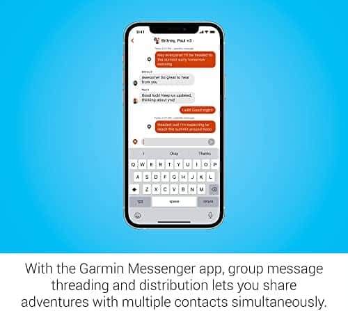 communicateurs satellites "communicateur satellite garmin inreach® portatif: messagerie mondiale bidirectionnelle"