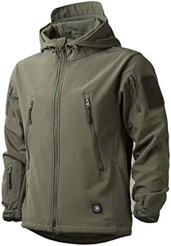 veste de survie isolante "veste tactique militaire imperméable pour hommes makingda doublure polaire style décontracté"