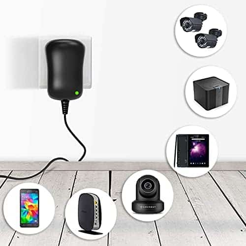 chargeur universel pour appareils de survie "adaptateur polyvalent ac 12w ultra puissant pour Électroniques et téléphones portables compatible ordinateur, tv, audio, led et cctv"