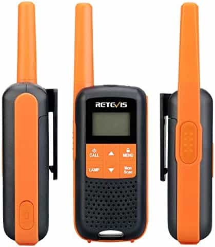 talkie walkie étanche "talkie walkie pro rechargeable retevis rt649 pmr446 Étanche ip65 avec micro usb idéal pour camping et randonnées (2 pcs)"