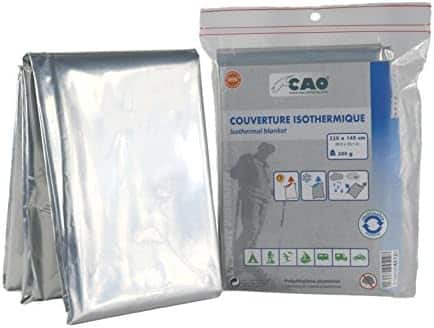 couverture thermique réutilisable "couverture isothermique cao 4512: chaleur & confort optimal"
