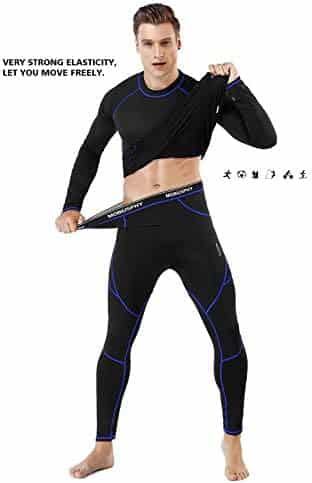 survêtement thermique modulable "ensemble thermique homme sous vêtements chauds"
