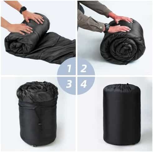 sac de couchage pour conditions extrêmes "sac de couchage 4 saisons 0 20℃, ultra compact et polyvalent"