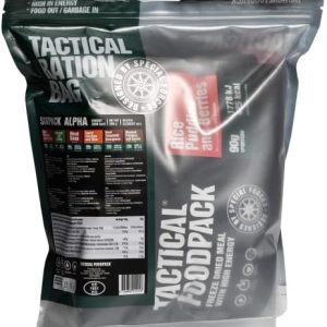 aliments lyophilisés "pack sos survie 6 repas lyophilisés avec sac chauffant tactical foodpack 2898 kcal durable jusqu'en 2030"
