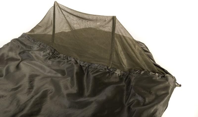 sac de couchage avec moustiquaire intégrée "sac de couchage léger snugpak jungle avec moustiquaire, idéal pour camping tropical olive"
