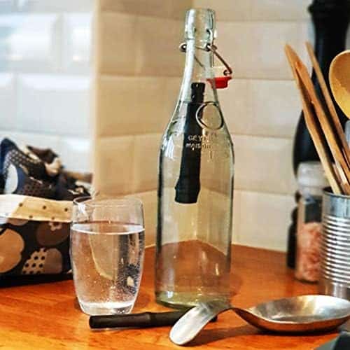 filtre à charbon portable pour eau "charbons de bambou khool | duo purificateur d'eau | améliore le goût"