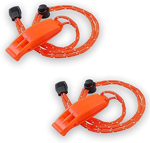 sifflet de survie "sifflet de survie jinpojun 2pc signalisation secours pour randonnée et trekking"
