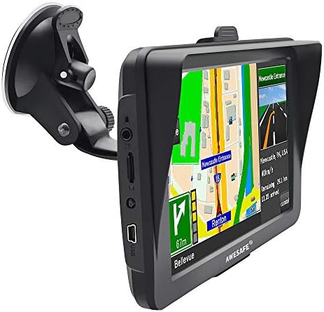 gps de poche pour outdoor "gps 7" pour poids lourds et voiture navigation tactile avec 52 cartes européennes intégrées"